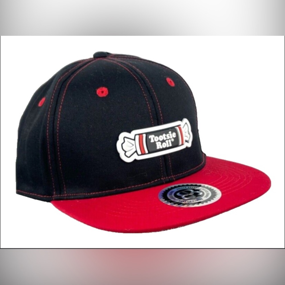 Tootsie Roll Pop Retro Snapback Hat Skater Candy Embroidered Trucker Ball Cap
